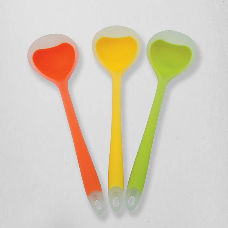 Половник Maestro MR - 1182, 29.5 х 8.3 см,  Силикон,  Зеленый,  Oранжевый,  Желтый