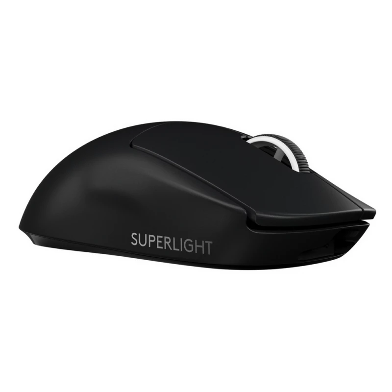 Gaming Mouse LOGITECH PRO X SUPERLIGHT BLACK, Wireless, 100-25600 dpi,  5 buttons,  40G,  400IPS,  Rech