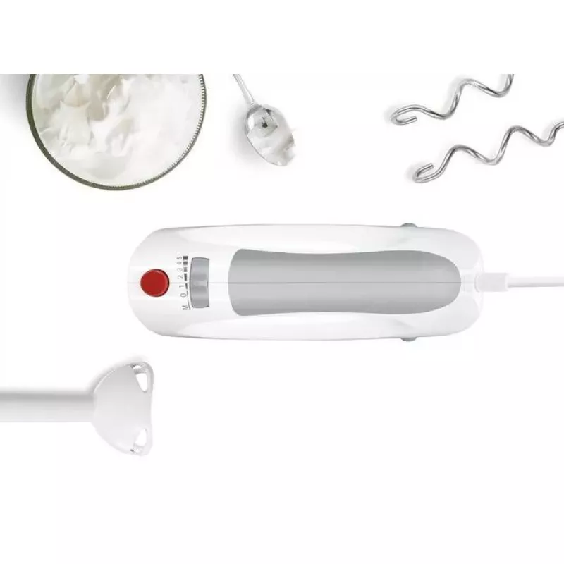 Mixer BOSCH MFQ3540, Manual,  450 W,  5 viteze,  Turbo,  Alb