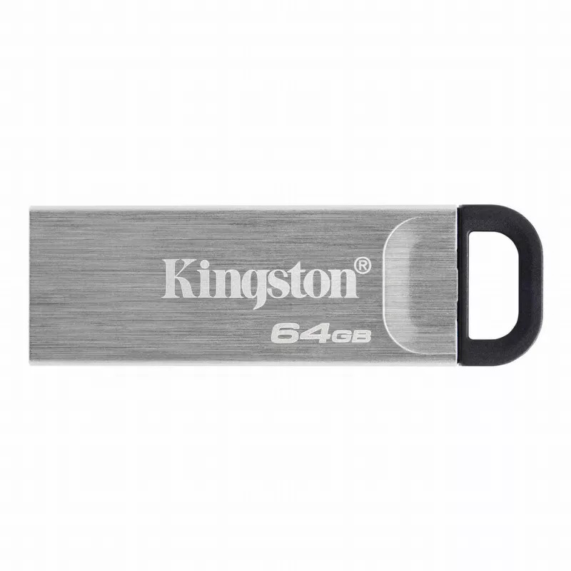 Флешка KINGSTON DATATRAVELER KYSON SILVER DTKN/64GB, 64GB, USB3.2