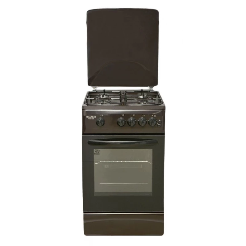 Aragaz BAUER TG 5640 BI, 52 l, 4 arzatoare, 50 cm, Maro, A