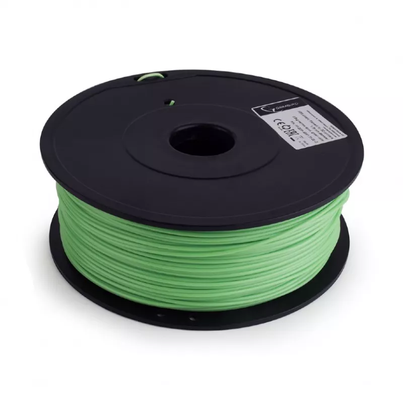 Filament GEMBIRD ABS 1.75 MM,  GREEN FILAMENT,  0.6 KG,  FF-3DP-ABS1.75-02-G