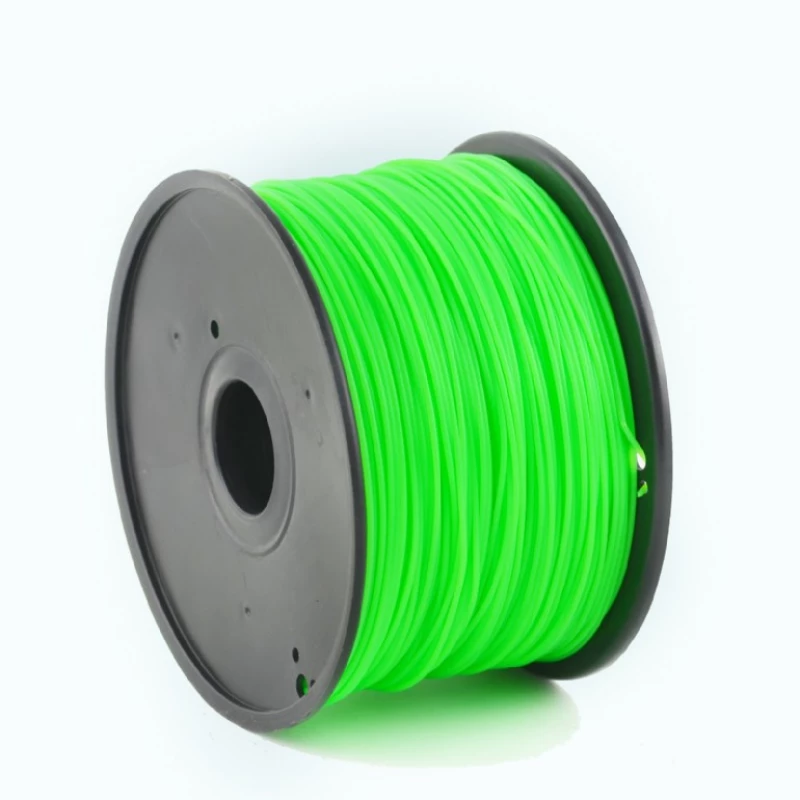 Filament GEMBIRD ABS 1.75 MM,  GREEN FILAMENT,  1 KG,  3DP-ABS1.75-01-G
