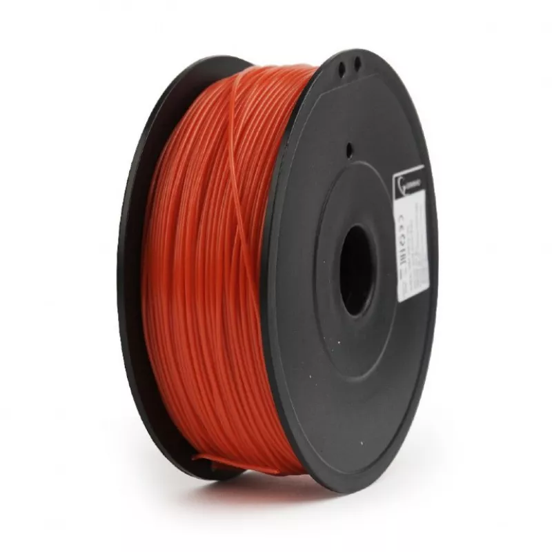 Filament GEMBIRD ABS 1.75 MM,  RED FILAMENT,  0.6 KG,  FF-3DP-ABS1.75-02-R