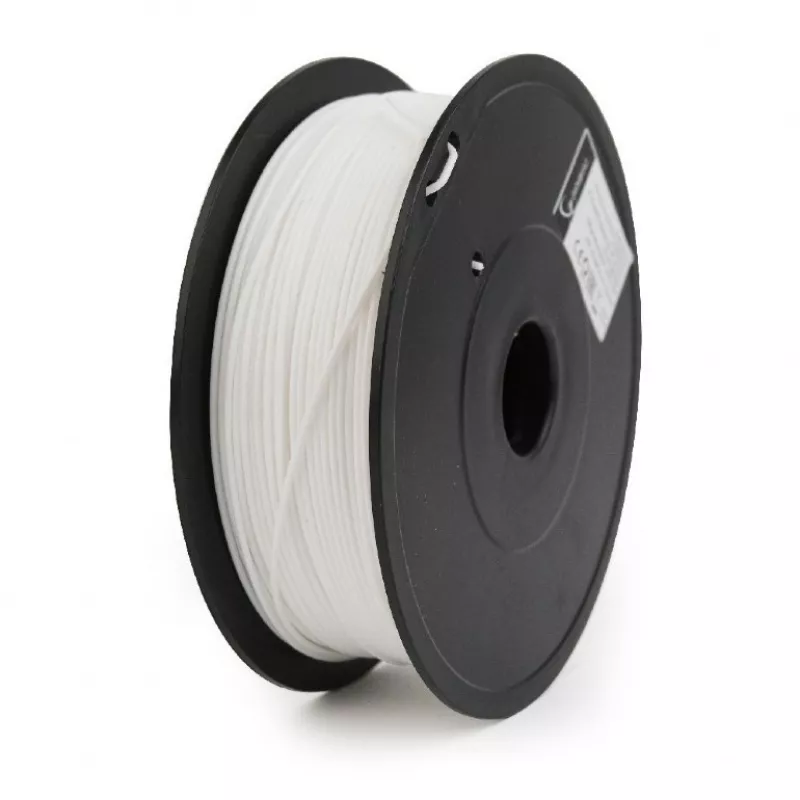 Filament GEMBIRD PLA+ 1.75 MM,  WHITE,  1 KG,  3DP-PLA+1.75-02-W