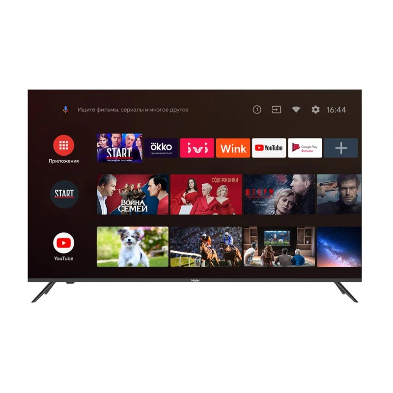 Televizor HAIER LE50K6700UG, 50",  Smart TV,  3840x2160, DVB-T,  T2,  C,  S,  S2,  Wi-Fi,  Black