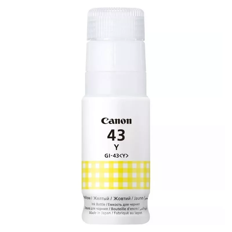 Флакон с чернилами CANON GI-43 YELLOW INK BOTTLE FOR  G540/G640