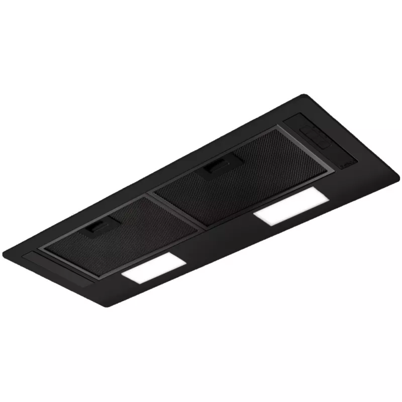 Hota Elica ERA C BL/A/72, 700 m³/h,  1 motor,  72 cm,  Filtru de aluminiu,  Negru