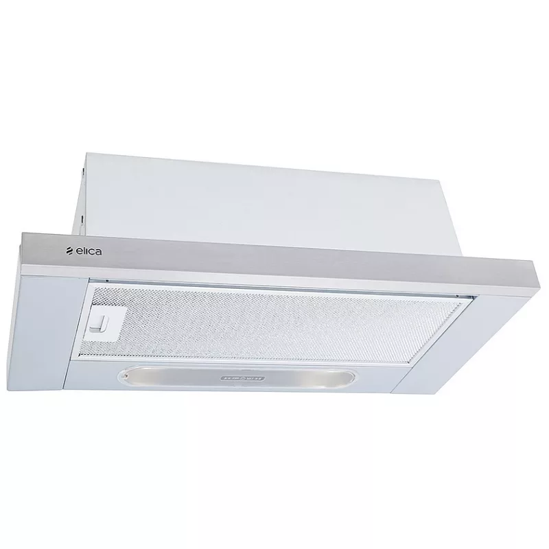 Hota Elica ELITE 14 PLUS IX/A/60, 1000 m³/h,  1 motor,  60 cm,  Filtru din aluminiu absorbant de grasimi,  Inox