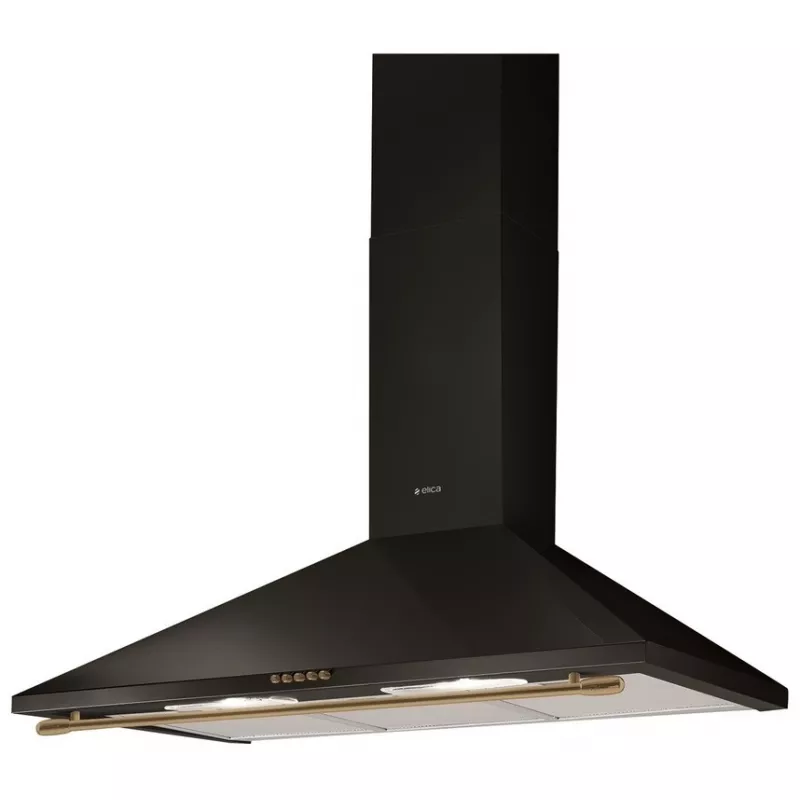 Hota Elica TAMAYA RAIL ANBR/A/60, 750 m³/h, 1 motor, 59.9 cm, Filtru din aluminiu absorbant de grasimi, Negru