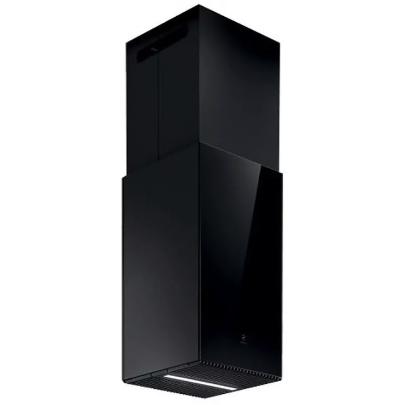 Hota Elica HAIKU ISLAND BL/A/32, 1200 m³/ h,  1 motor,  32 cm,  Filtru din aluminiu absorbant de grasimi,  Negru