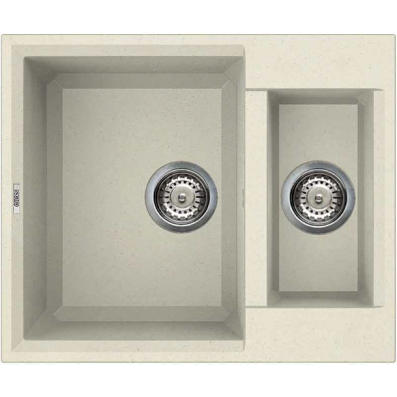 Chiuveta Elleci EASY 150, Incastrabila,  Granit artificial,  Bianco Antica, LGY15062