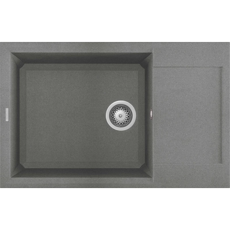 Chiuveta Elleci EASY 310, Incastrabila,  Granit compozit ,  Gri, LGY31048