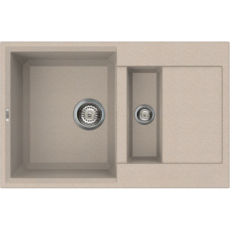 Chiuveta Elleci EASY 325, Incastrabila,  Granit compozit,  Avena, LGY32551