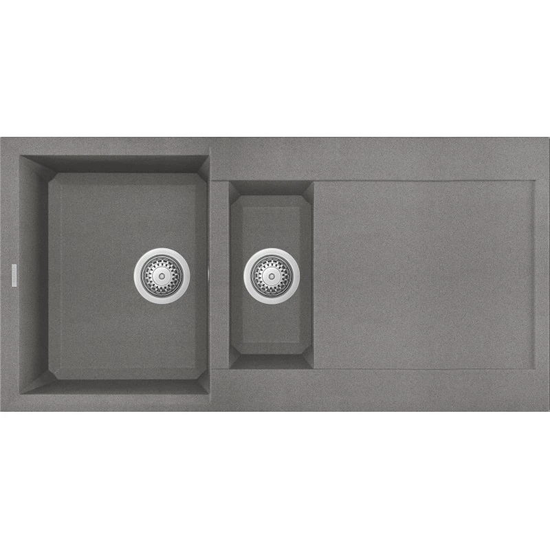 Chiuveta Elleci EASY 475, Incastrabila,  Granit compozit,  Gri, LGY47548