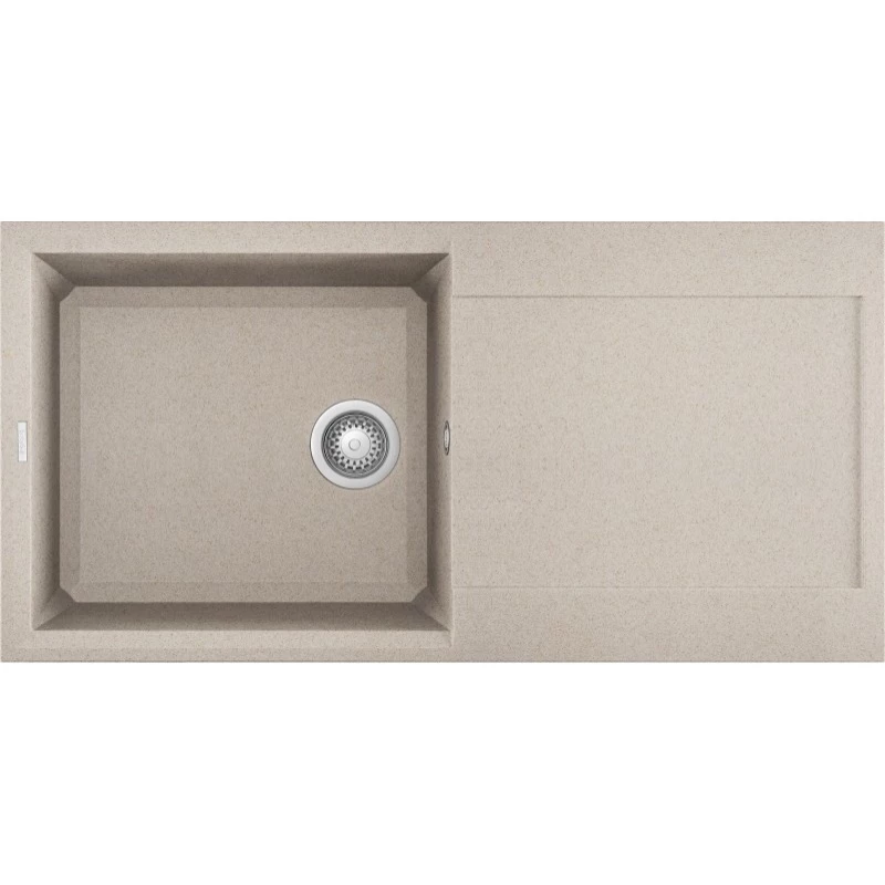 Chiuveta Elleci EASY 480, Incastrabila,  Granit compozit,  Bej, LGY48051