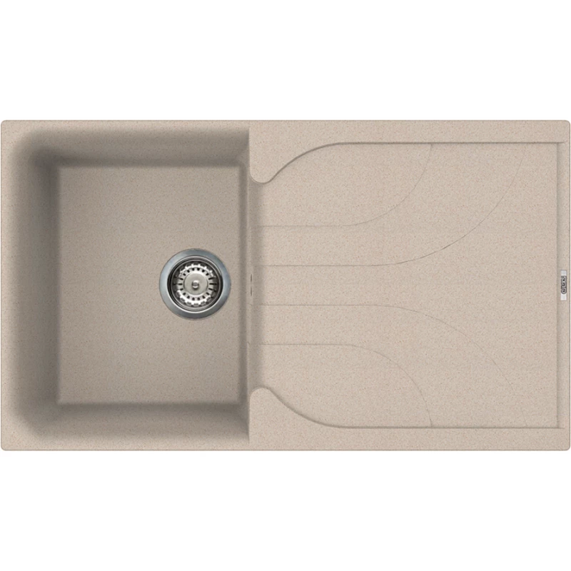Chiuveta Elleci EGO 400, Incastrabila,  Granit compozit,  Avena, LGE40051
