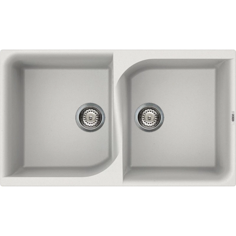 Chiuveta Elleci EGO 450, Incastrabila,  Granit compozit,  Alb, LGE45068