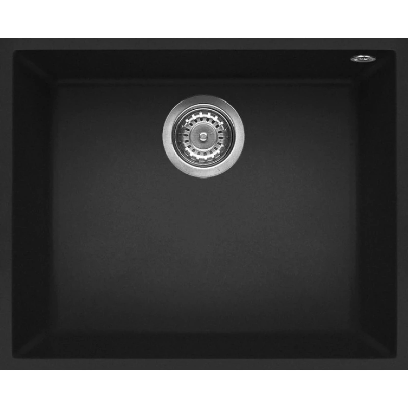 Chiuveta Elleci QUADRA 105, Incastrabila,  Granit compozit,  Negru,, LGQ10540BSO