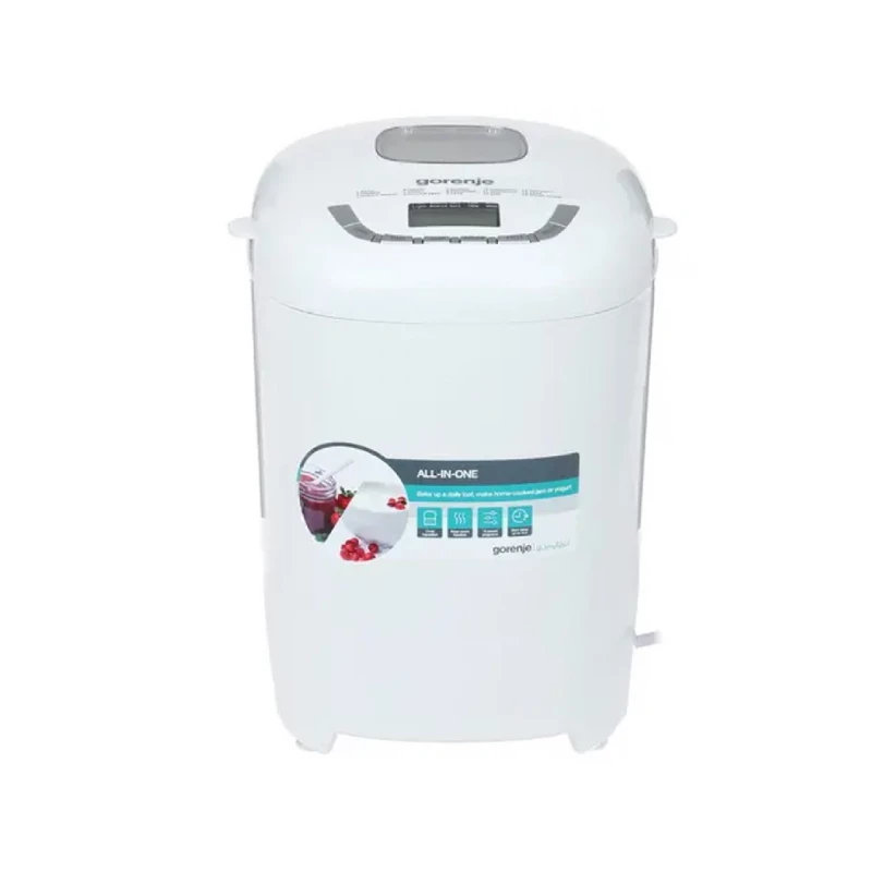 Masina de copt paine GORENJE BM910WII, 550 W,  900 g,  15 programe,  Display,  Alb