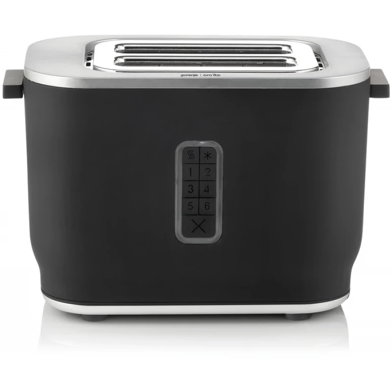 Тостер GORENJE T800ORAB, 800 Вт,  2 тоста,  6 режимов,  Механическое управление,  Черный
