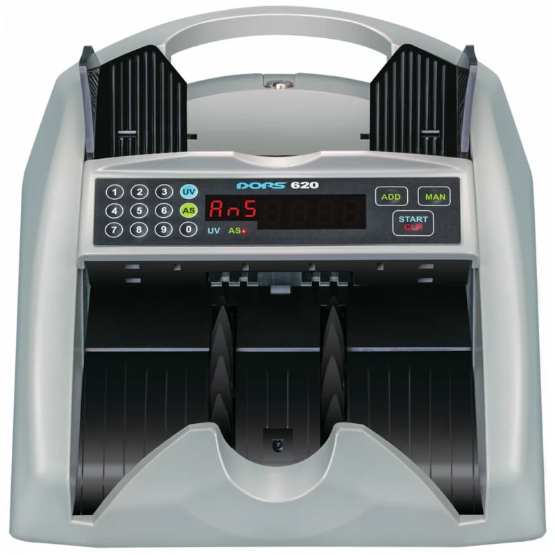 Masina de numarat bancnote Dors 620 CU CONTROL ANTI-STOKES, Viteza 1500 bancnote pe minut
