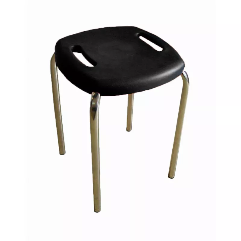 Стул DP BOOM K02, Металл,  Пластик,  Черный, 318 x 435 x 318