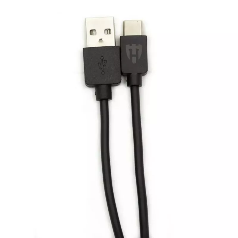 Cablu USB HELMET Helmet Cable USB to Type-C Basic 1m,  Black