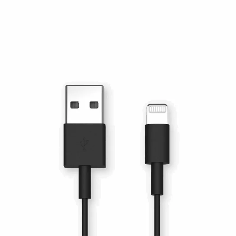 Cablu HELMET CABLE USB TO LIGHTNING BASIC 1M,  BLACK