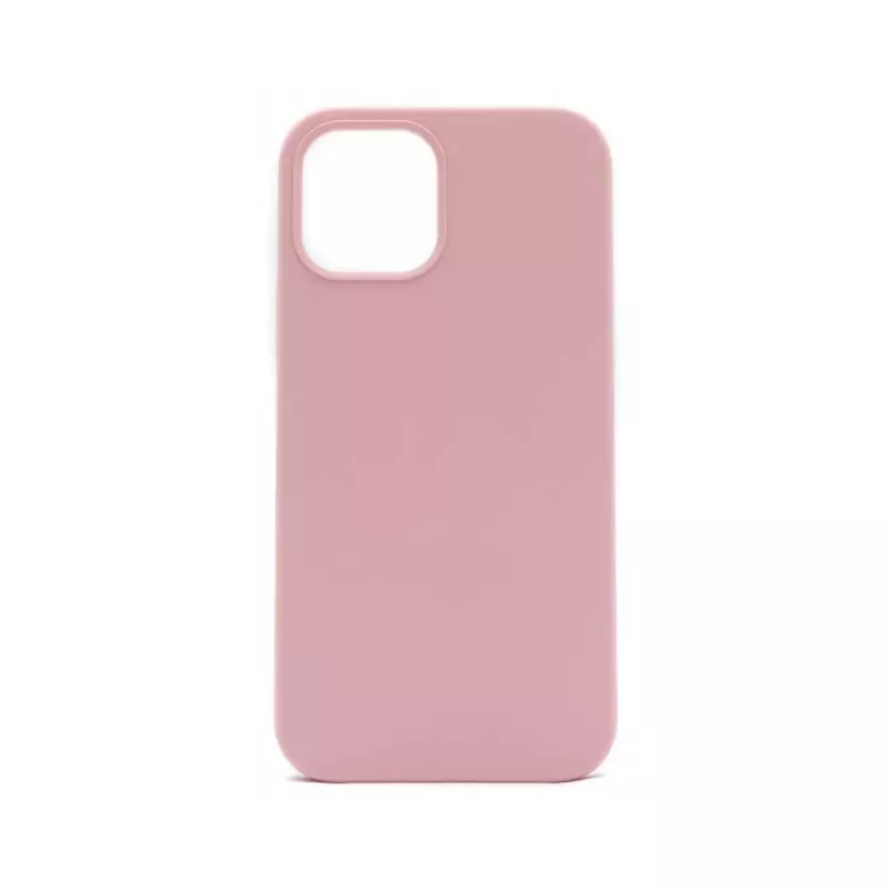 Husa HELMET CASE LIQUID SILICONE IPHONE 12 PRO,  ROSE, 6.1"