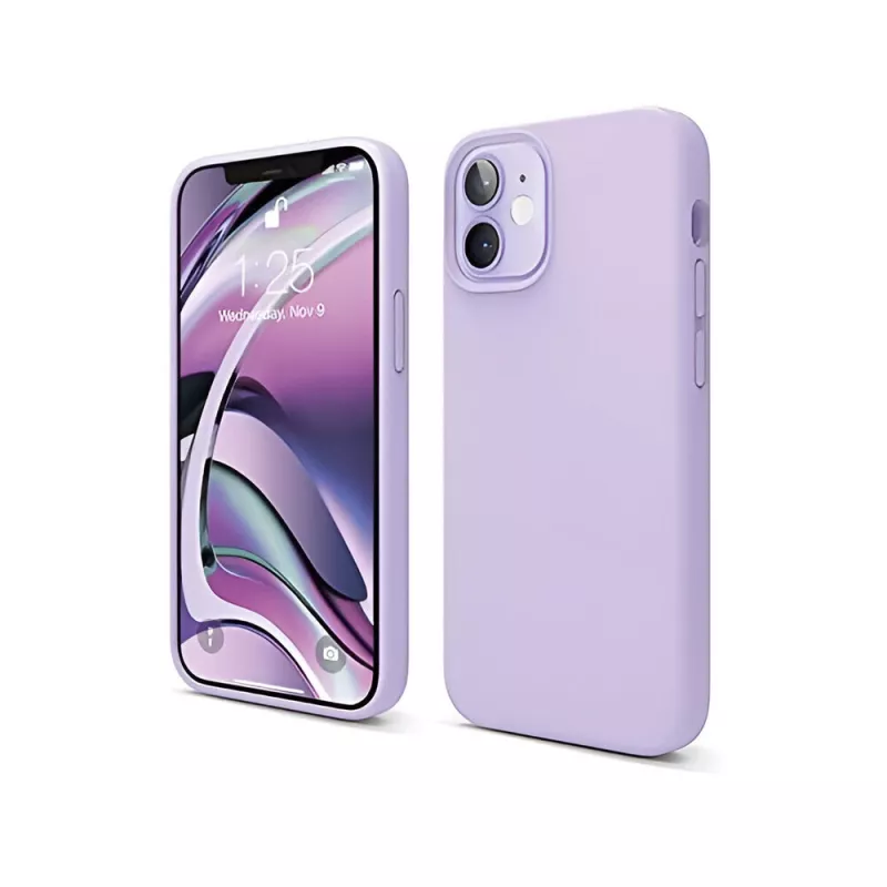 Чехол HELMET CASE TPU IPHONE 12 MINI ELEKTRO FLEX,  PURPLE, 5.4"