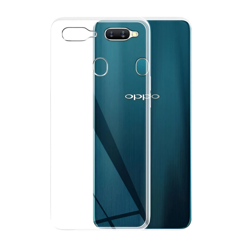 Чехол HELMET CASE TPU OPPO A12 SOFT,  CLEAR, 6.22"