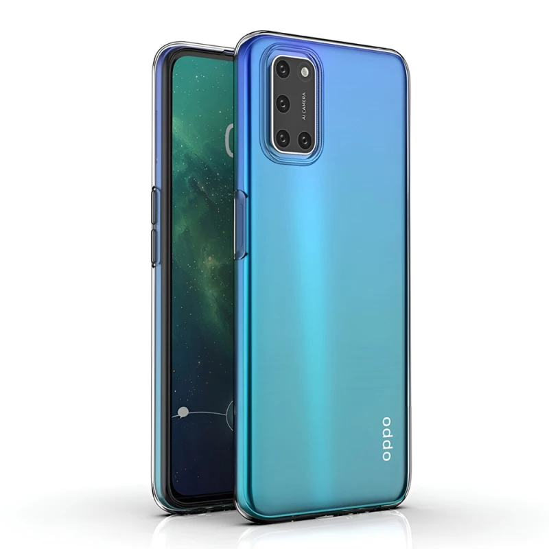 Чехол HELMET CASE TPU OPPO A72 SOFT,  CLEAR, 6.5 "