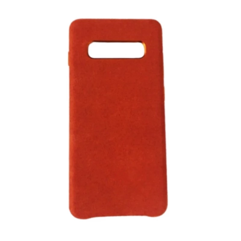 Чехол HELMET CASE ALCANTARA SAMSUNG S10 PLUS V2,  RED, 6.4"