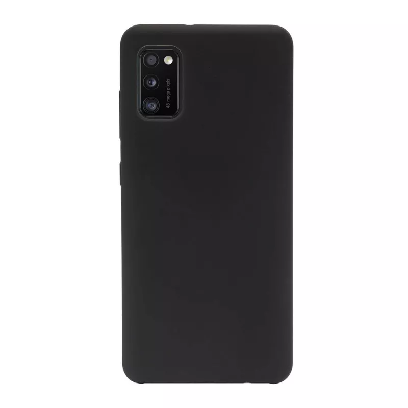 Чехол HELMET CASE LIQUID SILICON SAMSUNG A41,  BLACK, 6.1"