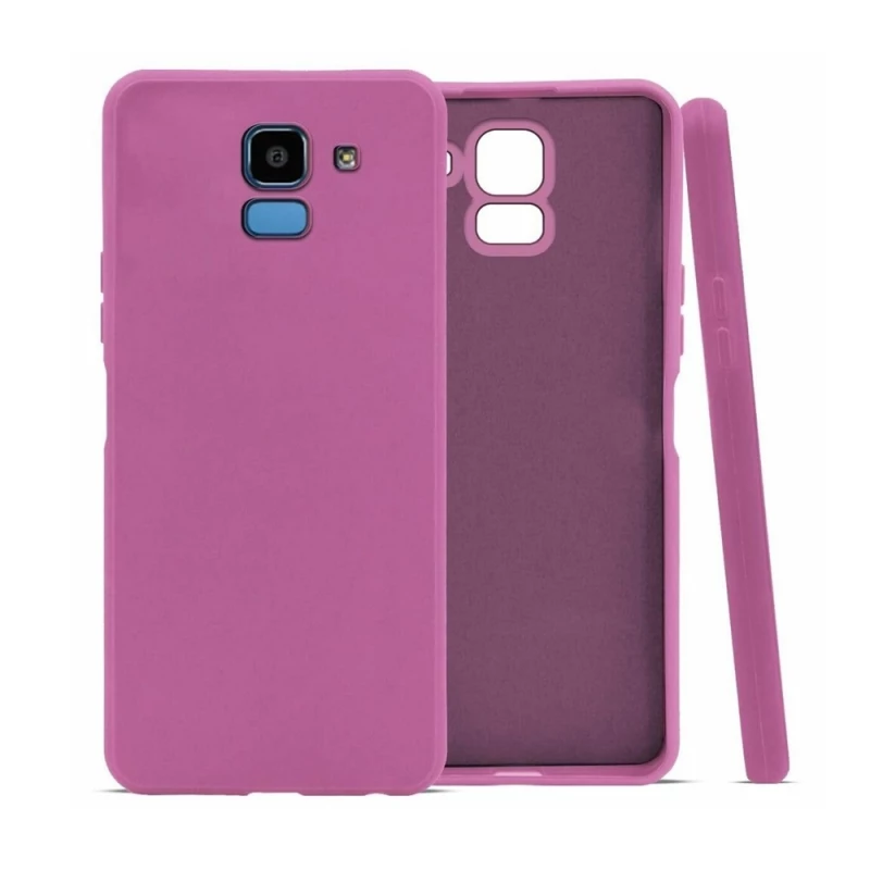 Husa HELMET CASE TPU SAMSUNG J6(2018) SUEDE,  PURPLE, 5.6"