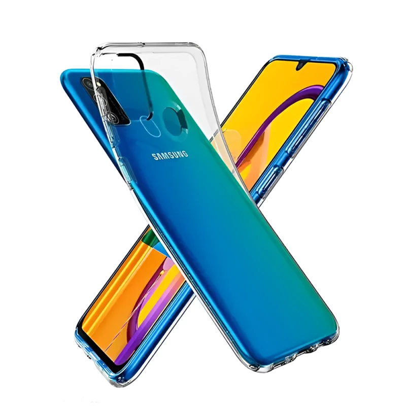 Чехол HELMET Case TPU Samsung M21 Soft,  Clear, 6.4"