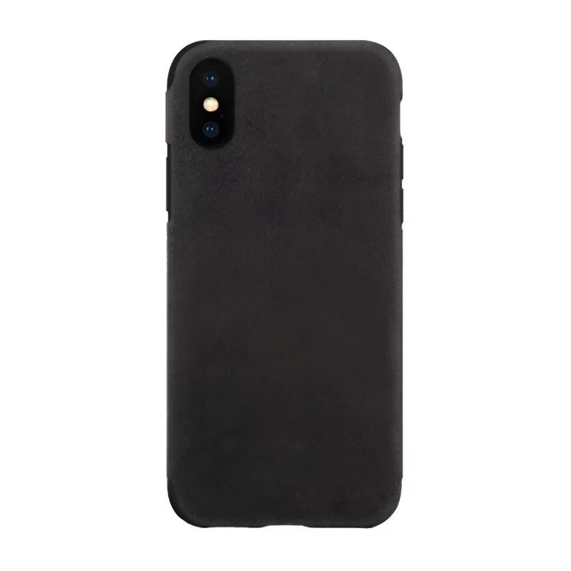 Husa HELMET CASE ALCANTARA XIAOMI MI A2 LITE,  BLACK, 5.84"