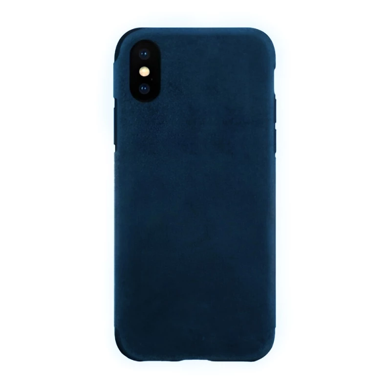 Husa HELMET CASE ALCANTARA XIAOMI MI A2 LITE,  BLUE, 5.84"