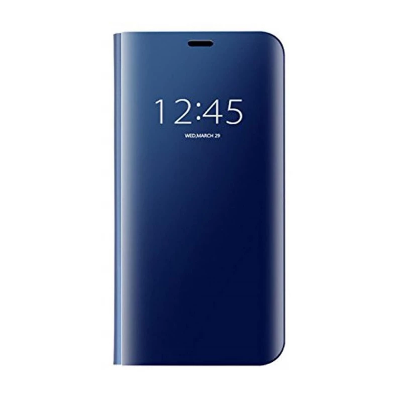 Husa HELMET CASE FLIP XIAOMI REDMI 7 MIRROR,  DARK BLUE, 6.26"