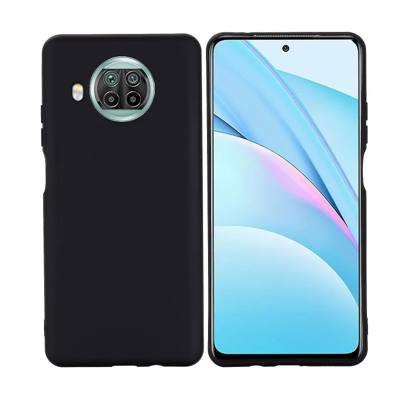 Husa HELMET CASE LIQUID SILICON XIAOMI MI 10T LITE 5G,  BLACK, 6.67"