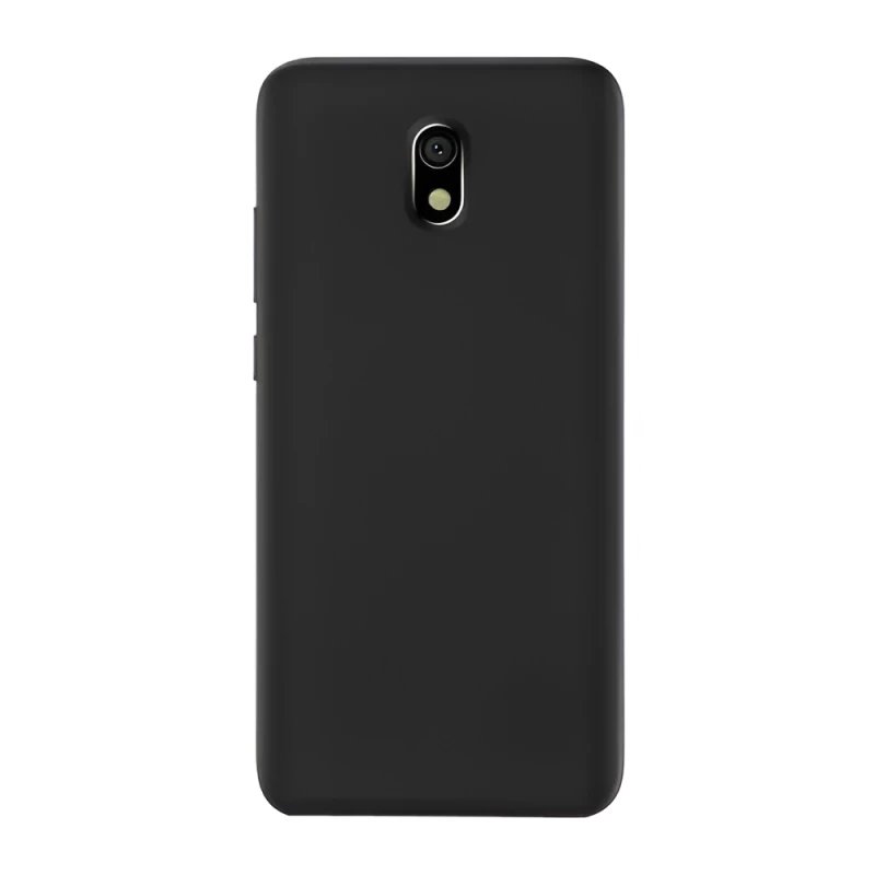 Чехол HELMET CASE LIQUID SILICON XIAOMI REDMI 8A,  BLACK, 6.22"