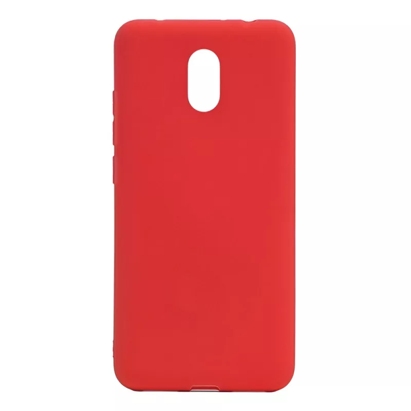 Husa HELMET CASE LIQUID SILICON XIAOMI REDMI 8A,  RED, 6.22"