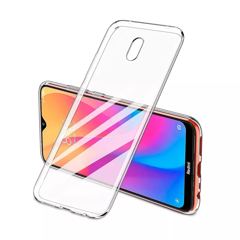 Чехол HELMET CASE TPU XIAOMI REDMI 8,  SOFT,  CLEAR, 6.22"