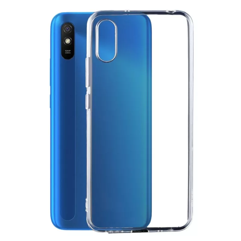 Husa HELMET CASE TPU XIAOMI REDMI 9A SOFT,  CLEAR, 6.53"