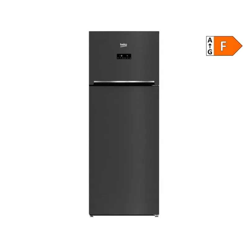 Холодильник BEKO RDNE505E30ZXBRN, 450 л,  No Frost,  Быстрое замораживание,  Дисплей,  185 см,  Тёмно-серый, A++