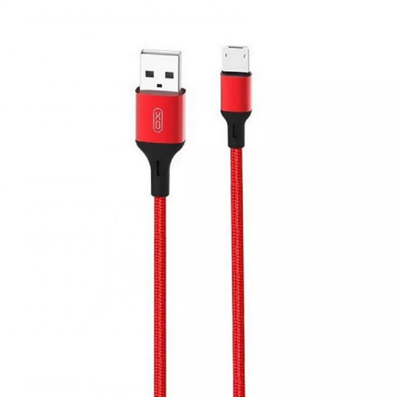 Cablu XO Lightning Cable XO, Braided NB143, 2M, Red