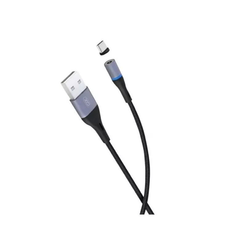 Cablu XO MAGNETIC TYPE-C CABLE,  NB125,  BLACK