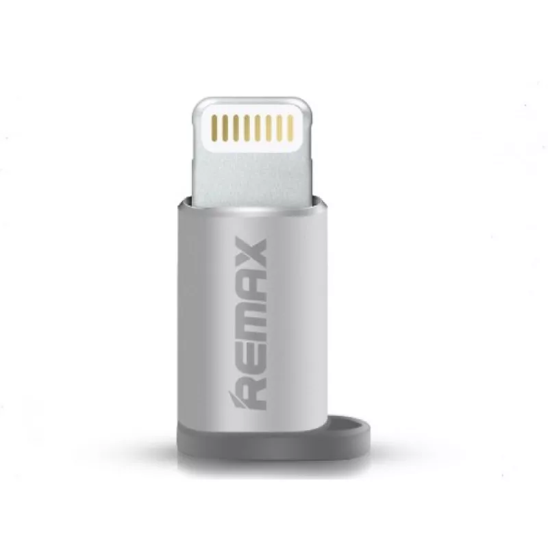 Адаптер Remax MICRO-USB TO LIGHTNING,  SILVER