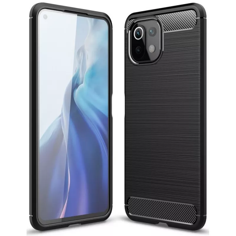 Husa Xcover HUSA P/U XIAOMI MI11 LITE,  ARMOR,  BLACK, 6.55"